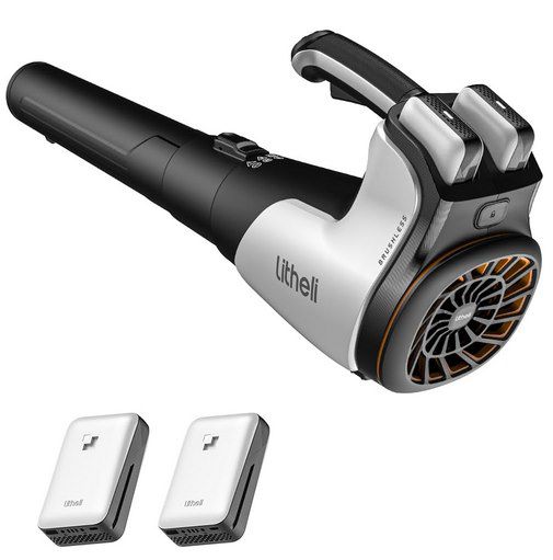 🍂 Litheli U20 Akku Laubbläser mit bürstenlosen Motor + 2x 4Ah Akku für 99,99€ (statt 120€)