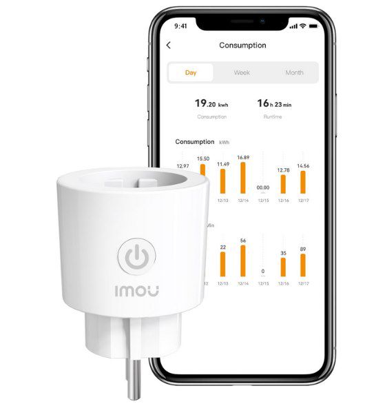 🔌 Imou CE2P 16A WLAN Steckdose mit Energieüberwachung für 9,99€ (statt 12€)