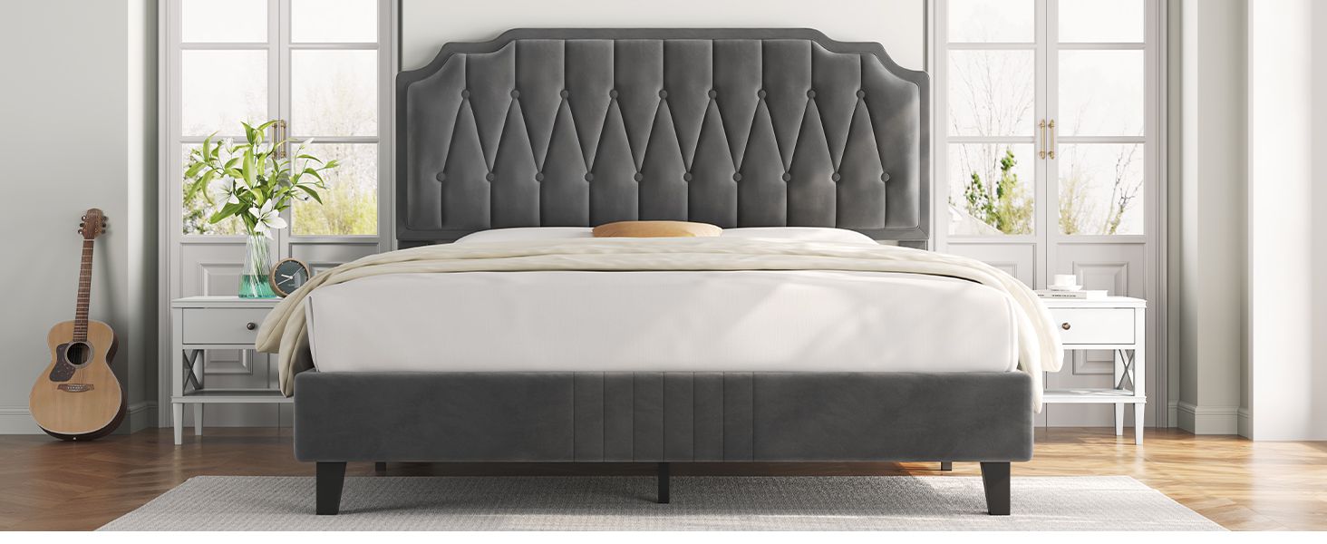 🛌 Yaheetech Doppelbett 140×200cm mit höhenverstellbar für 103€ (statt 140€)
