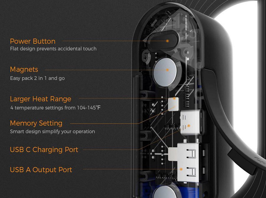 ♨️ 2x OCOOPA UT2S Handwärmer mit 10.000mAh Akku für 18,75€ (statt 30€) ♨️ 2x OCOOPA UT2S Handwärmer mit 10.000mAh Akku für 18,75€ (statt 30€)