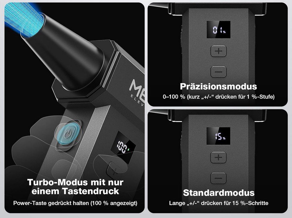 🌬️ MECO ELEVERDE elektr. Staubgebläse (220.000 U/Min & 8.000mAh) für 32,99€ (statt 50€) 🌬️ MECO ELEVERDE elektr. Staubgebläse (220.000 U/Min & 8.000mAh) für 32,99€ (statt 50€)