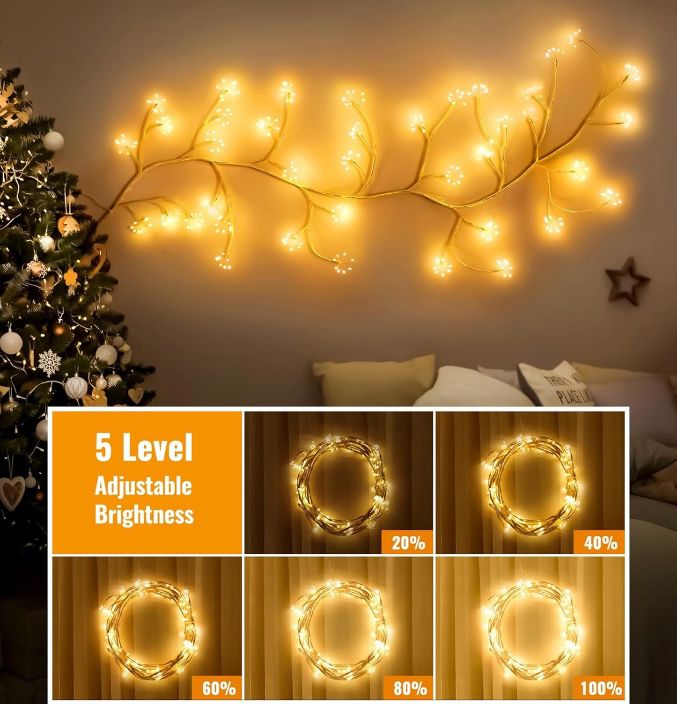 💡 DAYLUMI Baumzweig mit 288 LEDs & 8 Modi für 14,99€ (statt 24€)