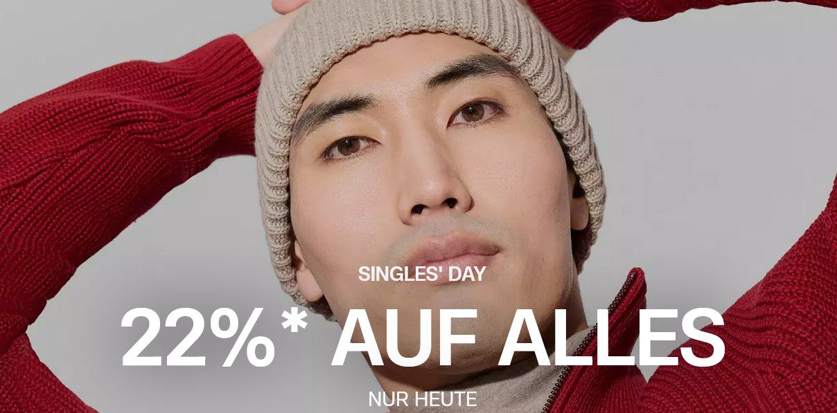 👔🧐 s.Oliver Singles Day mit 22% Extra Rabatt auf (fast) Alles