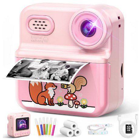 🖼️ Kotopa 1080p Kindersofortbildkamera + 32 GB Speicherkarte für 19,97€ (statt 27€)