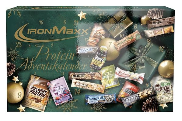 🇩🇪💪🏻🎄 IronMaxx Protein Adventskalender 2025 für 44,99€ (statt 60€)