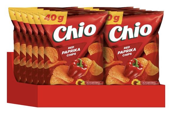 🌶️ 12x 40g Chio Chips Red Paprika für 8€ (statt 15€)