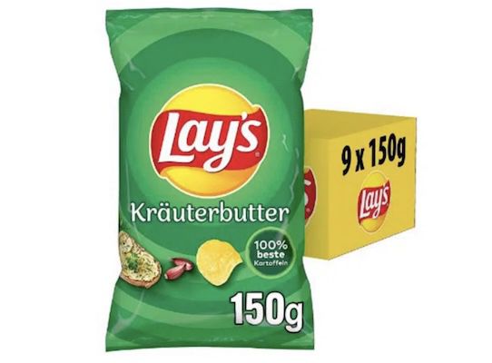 😋 Amazon: Chips und Knabbereien stark reduziert z.B. 14x 75g Lay’s Bugles Paprika für 17€ (statt 26€)