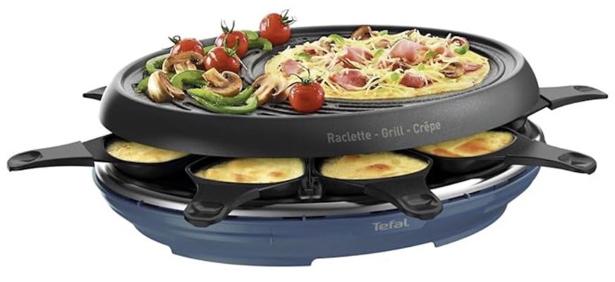 🥞 Tefal Colormania 3 in 1 Raclettegerät für 73,99€ (statt 85€)