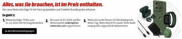 🧨🔥 Motorola Edge 70 512GB mit Zubehör für 69€ mit O2 Allnet 35GB ➡️ für 14,99€ - fette 571€ Gewinn 🧨🔥 Motorola Edge 70 512GB mit Zubehör für 69€ mit O2 Allnet 35GB ➡️ für 14,99€ fette 571€ Gewinn