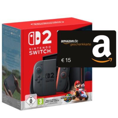 🍄🎮 Nintendo Switch 2 Mario Kart World für 49€ + Telekom Allnet 100GB für 24€ mtl + 15€ Amazon
