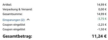 🔋18x Duracell Plus AA Batterien ab 11,24€ (statt 20€) 👉🏻 0,62€ pro Batterie