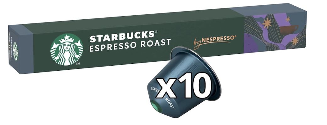 ☕️ 100x Starbucks Espresso Roast by Nespresso Kaffeekapseln für 33,56€ (statt 45€) ☕️ 100x Starbucks Espresso Roast by Nespresso Kaffeekapseln für 33,56€ (statt 45€)