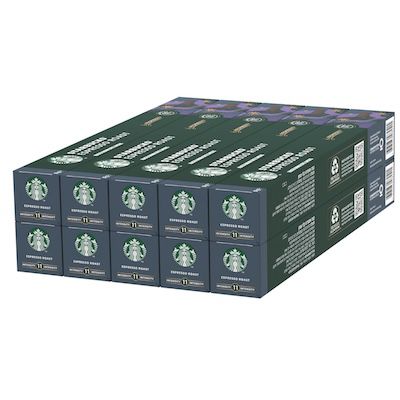 ☕️ 100x Starbucks Espresso Roast by Nespresso Kaffeekapseln für 33,56€ (statt 45€)