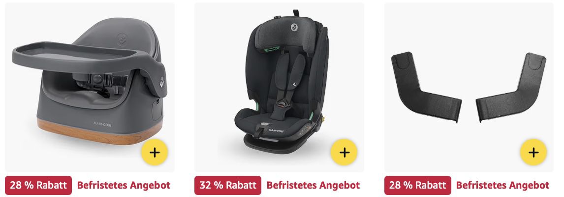 👼🏻 Amazon: Maxi-Cosi Produkte stark reduziert z.B. Lara2 Kinderwagen für 136€ (statt 160€) 👼🏻 Amazon: Maxi Cosi Produkte stark reduziert z.B. Lara2 Kinderwagen für 136€ (statt 160€)