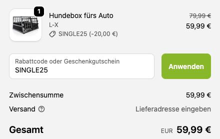 🚗🦮 Juskys Sams Pet Hundebox fürs Auto in L bis XL für 59,99 (statt 90€) 🚗🦮 Juskys Sams Pet Hundebox fürs Auto in L bis XL für 59,99 (statt 90€)