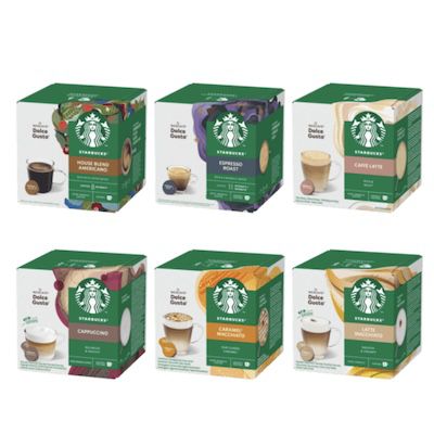 ☕️ Starbucks Probierset mit 72 Kapseln für 26,81€ (statt 38€)