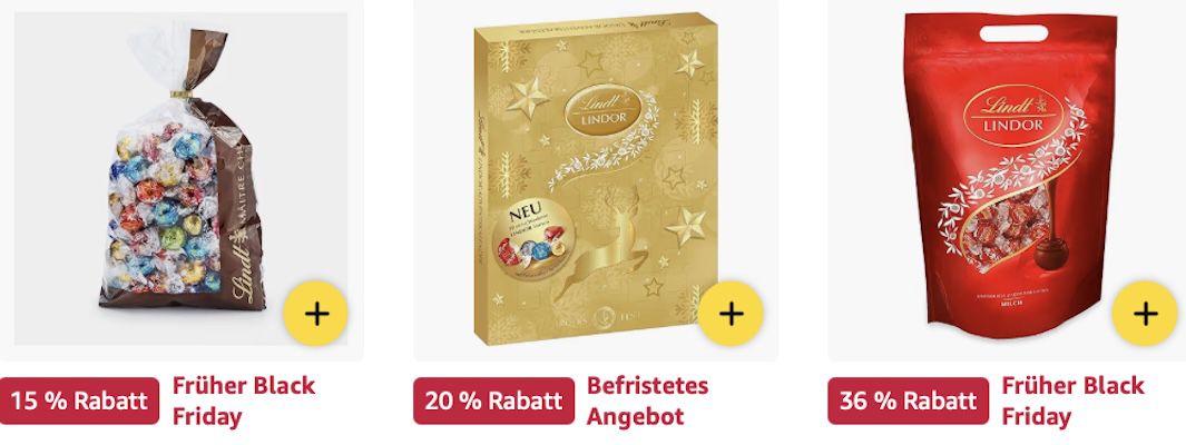 🤤🍫 Amazon: Lindt Produkte stark reduziert z.B. 2025 Adventskranz für 24€ (statt 29€) 🤤🍫 Amazon: Lindt Produkte stark reduziert z.B. 2025 Adventskranz für 24€ (statt 29€)