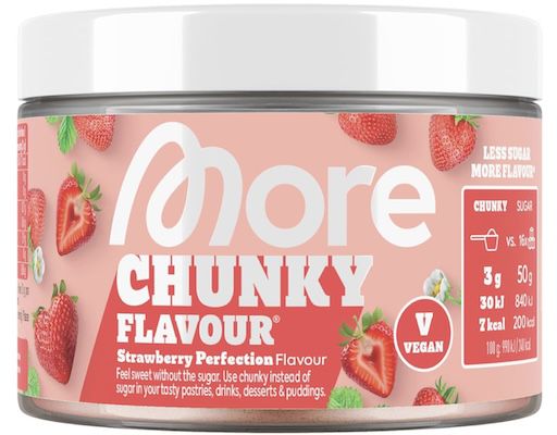 🤤🍓 150g MORE Chunky Flavour Strawberry Perfection für 9,49€ (statt 12€) 🤤🍓 150g MORE Chunky Flavour Strawberry Perfection für 9,49€ (statt 12€)