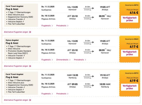 ☀️ Alba Royal Colakli (HC 97%) Side 🏖️ 1 Woche inkl. Flügen, Transfers, AI ab 414€ p.P. ☀️ Alba Royal Colakli (HC 97%) Side 🏖️ 1 Woche inkl. Flügen, Transfers, AI ab 414€ p.P.