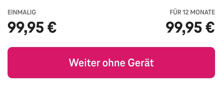 📱T Phone 3 für 3€ mit Prepaid Jahrestarif Telekom Allnet inkl. 360GB ➡️ für 99,95€ + 100€ Startguthaben