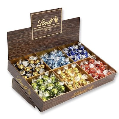 🍫🎱 1718g Lindt LINDOR Thekendisplay Schokolade-Kugeln für 59,99€ (statt 70€)