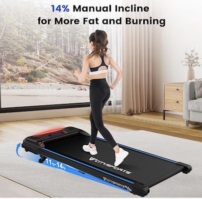 🏃🏻💨 Citysports Laufband mit bis 6 km/h für 126,64€ (statt 149€)