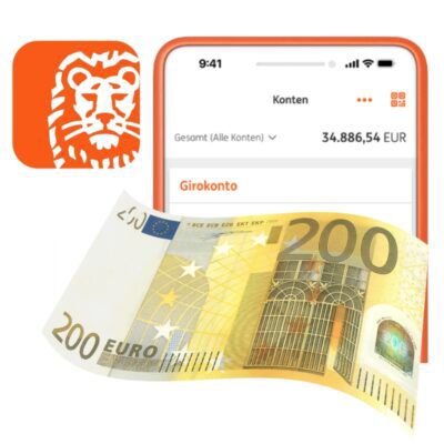 🔥 ING kostenloses Girokonto + kostenlose VISA + 200€ Prämie – bis 30.11.
