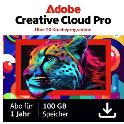 🧨 Adobe Creative Cloud Pro Win & Mac 🖥️ für 1 Jahr nur 370€ (Adobe-BlackDeal 453€ )