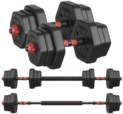 🏋️ SONGMICS 20kg Hantelset für 27,99€ (statt 33€)