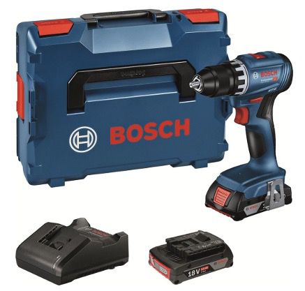 🏠 Bosch Professional Akku Bohrschrauber GSR18V 45 inkl. 2x Akku und L BOXX für 164,99€ (statt 202€)
