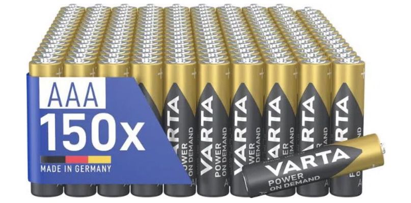 🔝🔋 Amazon: Energizer , Varta  & Duracell Batterien im Black Week Sale z.B. 50x Varta AA Batterien für 18€ (statt 24€)