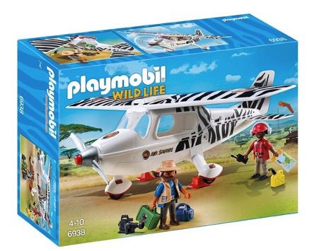 🦁 Playmobil Wild Life Safari Flugzeug 6938 ab 4 Jahren für 19,99€ (statt 35€)