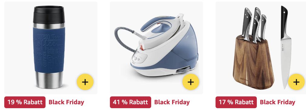 Amazon: Tefal & Emsa Produkte stark reduziert z.B. Tefal Pizzaofen für 265€ (statt 305€)