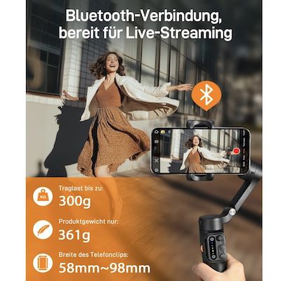 📱 hohem iSteady X3 SE Smartphone-Gimbal für 69€ (statt 79€) 📱 hohem iSteady X3 SE Smartphone Gimbal für 69€ (statt 79€)