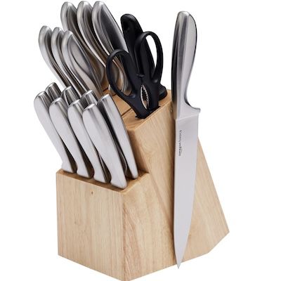 🔪 Amazon Basics 18-tlg. Edelstahlmesser-Set für 45,58€ (statt 55€)