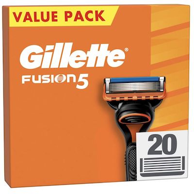 🔝🤑🪒 Amazon: Gillette Black Week Sale z.B. Fusion5 Rasierklingen für 45€ (statt 65€)