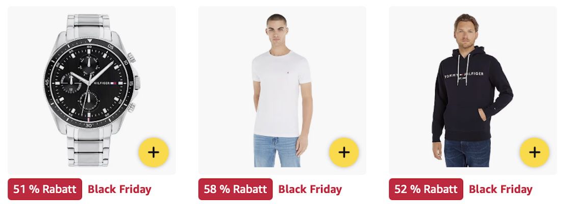 🔝👕⌚️ Amazon: Tommy Hilfiger Black Week Sale z.B. Kartenetui für 27€ (statt 40€)