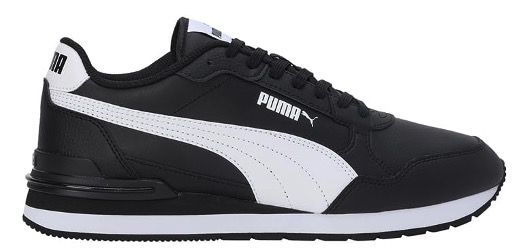 👟 PUMA Unisex St Runner V4 LSneaker aus Leder in Schwarz und Weiss für 32,95€ (statt 46€)
