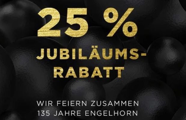 🔥 engelhorn Jubiläum Sale mit 25% Rabatt (HUGO, Salomon, BOSS, Nike, u.v.m.)