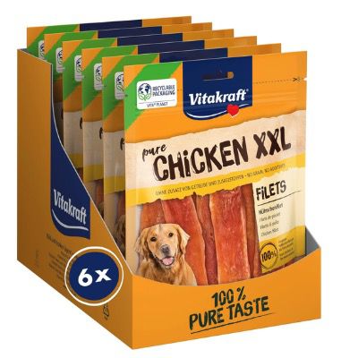 🐓💨 🐕 6x Vitakraft Pure Chicken XXL Hühnchenfilet je 250g für 26,94€ (statt 36€)
