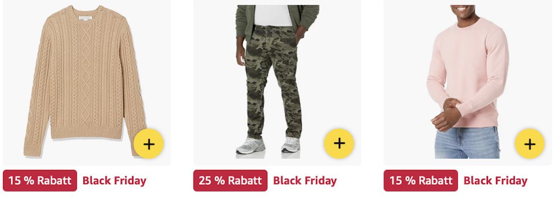 👖🩳👕 Amazon Essentials Kleidung im Black Week Sale z.B. Athletic-Fit-Stretchjeans für 17€ (statt 27€) 👖🩳👕 Amazon Essentials Kleidung im Black Week Sale z.B. Athletic Fit Stretchjeans für 17€ (statt 27€)