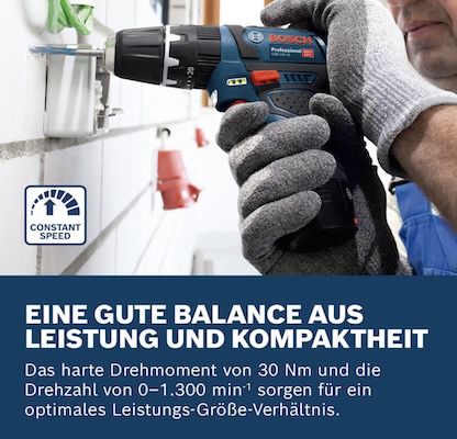 Bosch Professional GSB 12V-15 Akku Schlagbohrschrauber für 63,69€ (statt 75€) Bosch Professional GSB 12V 15 Akku Schlagbohrschrauber für 63,69€ (statt 75€)