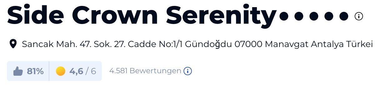 🏖️ 7 Tage Türkei (Side) 🇹🇷 im 5* Hotel mit All-Incl. + Flug, Transfer & Gepäck ab 357€ 🏖️ 7 Tage Türkei (Side) 🇹🇷 im 5* Hotel mit All Incl. + Flug, Transfer & Gepäck ab 357€