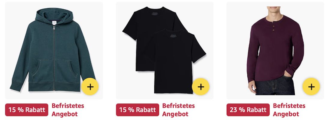 👖🩳👕 Amazon Essentials Kleidung im Sale z.B. Athletic-Fit-Stretchjeans für 17€ (statt 27€) 👖🩳👕 Amazon Essentials Kleidung im Sale z.B. Athletic Fit Stretchjeans für 17€ (statt 27€)