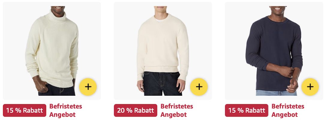 👖🩳👕 Amazon Essentials Kleidung im Sale z.B. Athletic-Fit-Stretchjeans für 17€ (statt 27€) 👖🩳👕 Amazon Essentials Kleidung im Sale z.B. Athletic Fit Stretchjeans für 17€ (statt 27€)