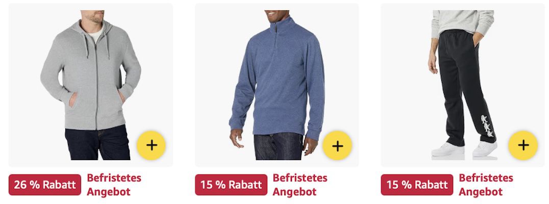 👖🩳👕 Amazon Essentials Kleidung im Sale z.B. Athletic-Fit-Stretchjeans für 17€ (statt 27€) 👖🩳👕 Amazon Essentials Kleidung im Sale z.B. Athletic Fit Stretchjeans für 17€ (statt 27€)