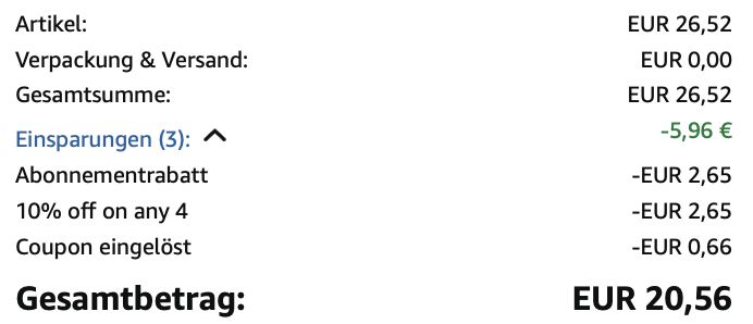 ☕️ 4 x 200g by Amazon Classic Instant Kaffee ab 20,56€ (statt 30€) ☕️ 4 x 200g by Amazon Classic Instant Kaffee ab 20,56€ (statt 30€)