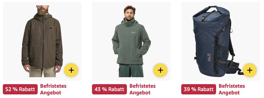 🧥🧤👟 Amazon: Jack Wolfskin im Last Minute Sale   z.B. Saima Mug Trinkflasche für 23€ (statt 30€)
