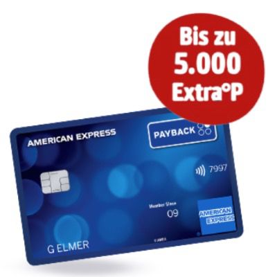 🔥 Payback American Express Kreditkarte dauerhaft kostenlos + 5.000 Punkte (50€) geschenkt