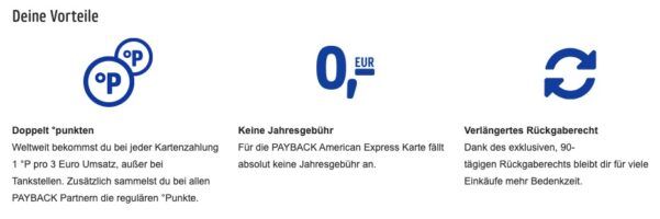 🔥 Payback American Express Kreditkarte dauerhaft kostenlos + 5.000 Punkte (50€) geschenkt